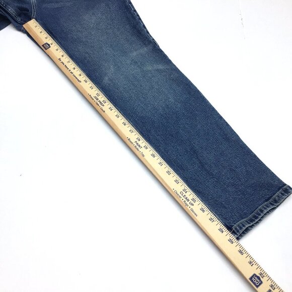 Calvin Klein Women's Straight Leg Jeans High Rise Stretch size 8 length 29" - Picture 7 of 9